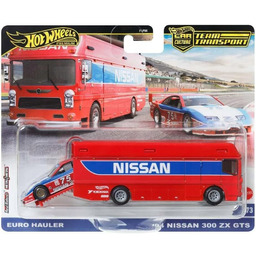 Hot Wheels Premium Team Transport Ciężarówka i samochodzik