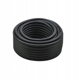 Rura giętka karbowana 18x13,5mm Pvc Uv 50 metrów