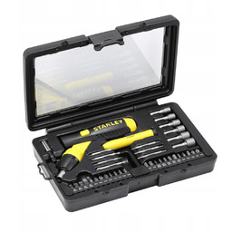 Zestaw Wkrętak Z Końcówkami Przegub Grzechotka 40 Szt