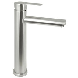 DEANTE Bateria umywalkowa wysoka LUPO stal szczotkowana BLU_F20K