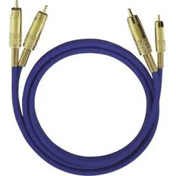 Oehlbach OE 2029 1m Czarny Kabel analogowy audio