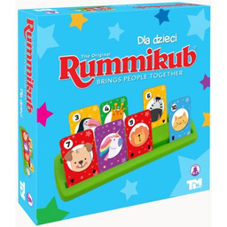 RUMMIKUB Gra towarzyska Dla dzieci LMD1687