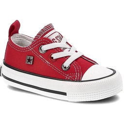 Big Star Czerwone Trampki Dziecięce Buty Wsuwane