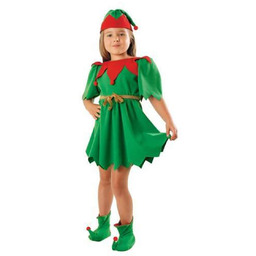 Kostium Elf Zielony sukienka -1 szt.