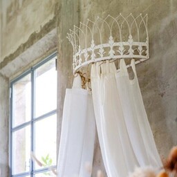 Stelaż Do Baldachimu Ozdobny Prowansalski A Blanc Mariclò