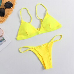 Bikini Brazylijskie Dwuczęściowy Strój Kąpielowy STRINGI - L