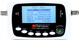 Miernik Satelitarny DVB-S/S2 Opticum OPS-4 LCD