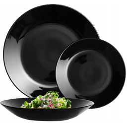 Komplet Zestaw Talerzy na 6 osób Serwis Obiadowy