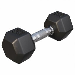 Hantla sześciokątna 2 kg żeliwna gumowana Gorilla Sports