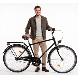 Rower Męski Miejski Dallas Bike 28" – Klasyczny