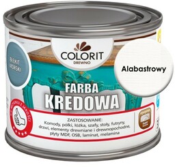 Colorit Farba Kredowa Do Drewna Alabastrowy 375Ml
