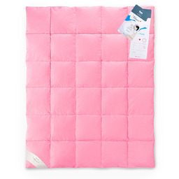 Kołdra 200 x 220 Ciepła Classic Pierze Róż