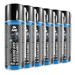 6x Aabcooling Sprężone Powietrze 400 ml 12xRURKA