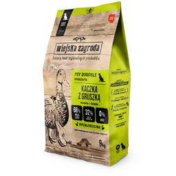 WIEJSKA ZAGRODA Karma dla psa Kaczka z gruszką