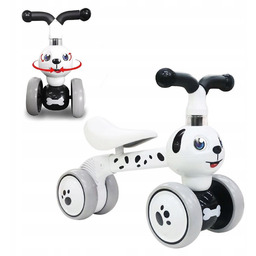 Rowerek biegowy Piesek jeździk mini rower 4 koła