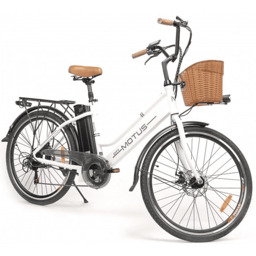 Rower elektryczny MOTUS City White