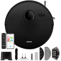 Sencor SRV 9020BK Funkcja mopowania Tworzenie mapy pomieszczenia