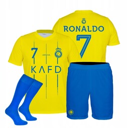 Ronaldo koszulka spodenki getry rozmiar 128