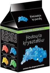 Zabawy naukowe - Hodowla kryształów niebieskich, Zestaw