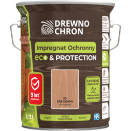 Impregnat ochronny ECOPROTECTION dąb ciemny 4,5 l Drewnochron