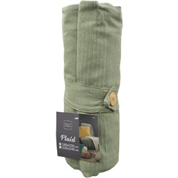 douceur d''intérieur, Pled (180 x 220 cm) Sage