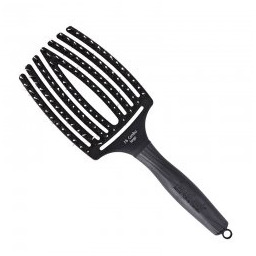 Olivia Garden Fingerbrush Full Black Combo, szczotka
