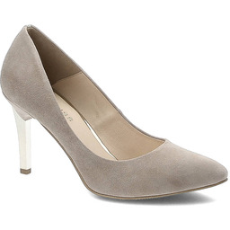 Damiss Beżowe Czółenka Eleganckie Buty Damskie Na Szpilce