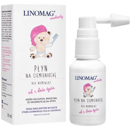 LINOMAG Emolienty płyn na ciemieniuchę dla niemowląt 30ml