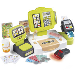 SMOBY Kasa Sklepowa Elektroniczna Ze Skanerem i Wagą
