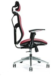 Ergonomiczny fotel biurowy ERGO 500 czerwony