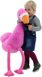 Sweety Toys 10974 Flaming różowy plusz 100 cm,