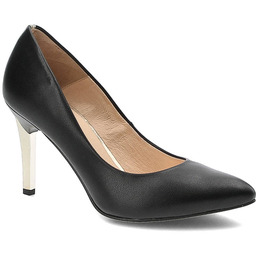 Damiss Czarne Czółenka Eleganckie Buty Damskie Na Szpilce