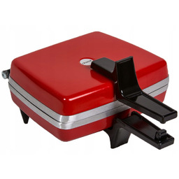 Gofrownica Dezal 301.5R czerwona Moc 1300W 2 gofry