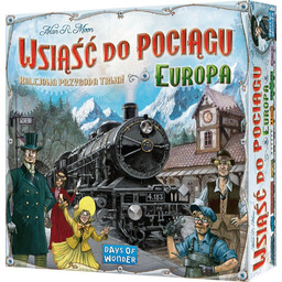 Wsiąść do Pociągu Europa, gra planszowa, Rebel