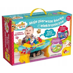 Carotina baby Moje pierwsze biurko elektroniczne Lisciani 76628
