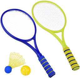 Zestaw badminton tenis piankowa piłka lotka SP0700