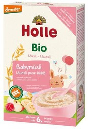 HOLLE Kaszka musli z owocami bezmleczna Bio, 250g