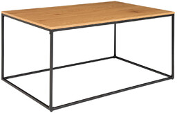 Stolik kawowy Vita prostokątny loftowy do salonu 90x60