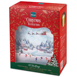 Dilmah Christmas 3D Tea Selection Gift Pack 40