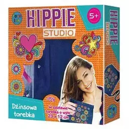 Hippi Studio-torebka do dekorowania z akcesoriami - praca