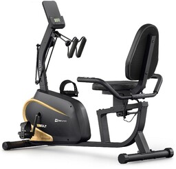 Rower leżący magnetyczny HS-045 Volt złoty