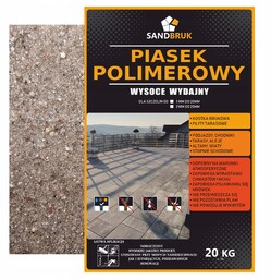 SandBruk Piasek Polimerowy Fuga Do Kostki Brukowej Beżowy