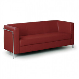Sofa CLUB, 3-miejscowa, bordowy