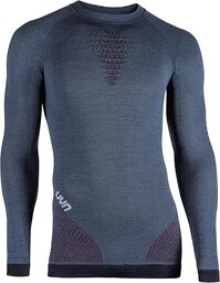 UYN męski podkoszulek funkcyjny, Orion Blue/Bordeaux/Pearl Grey, S/M
