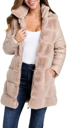 Kurtki marki Guess model Q4RL24-WEBV0. Kolor Różowy, Odzież