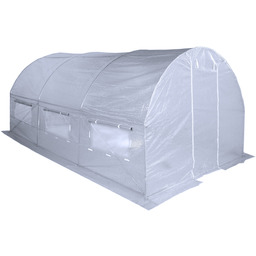 Tunel foliowy 3x4,5 m wzmocniony biały
