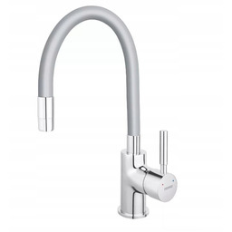 Ferro Zumba Bateria kuchenna stojąca szara BZA4S