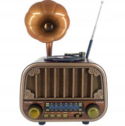 Radio Kuchenne Retro 3 pasma FM/AM/SW USB/TF Bluetooth