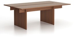 Stół konferencyjny SOLID + 1x rozszerzenie blatu, 210x125