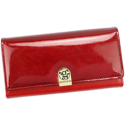 Gregorio damski podłużny klasyczny portfel duża portmonetka elementy